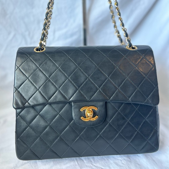 Chanel Matelasse 25 Coco Mark Double Flap 24k gold plate - Picture 12 of 17